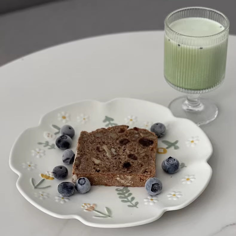 Floral 6-Inch Dessert Plate
