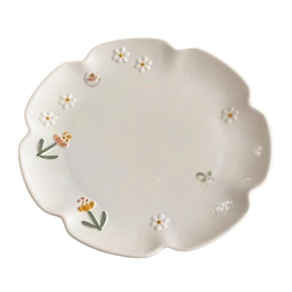 Floral 6-Inch Dessert Plate