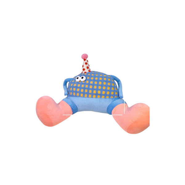 Cute Monster Back Pillow with Big Legs