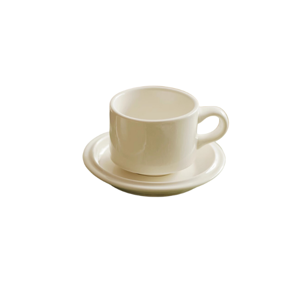 European Light Luxury Cup and Saucer Set
