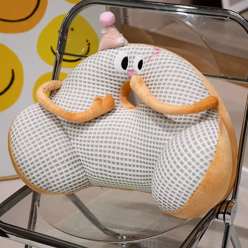Cute Monster Back Pillow